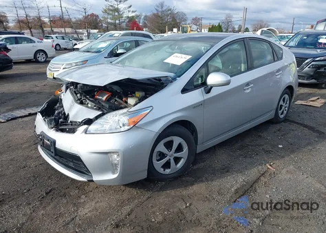 2015 Toyota Prius Three from USA, damaged, VIN JTDKN3DU8F1948013